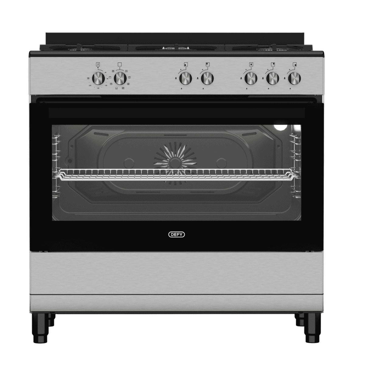 Defy - 5 Burner Gas Stove- S/Steel