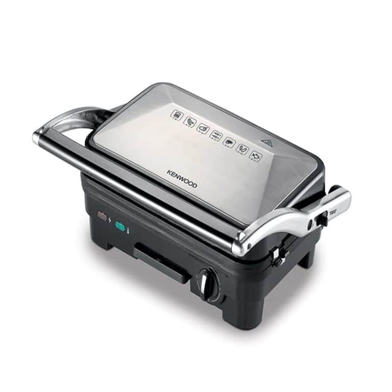 Kenwood - 1800W Double Plate Panini Grill - HGM50.000SI