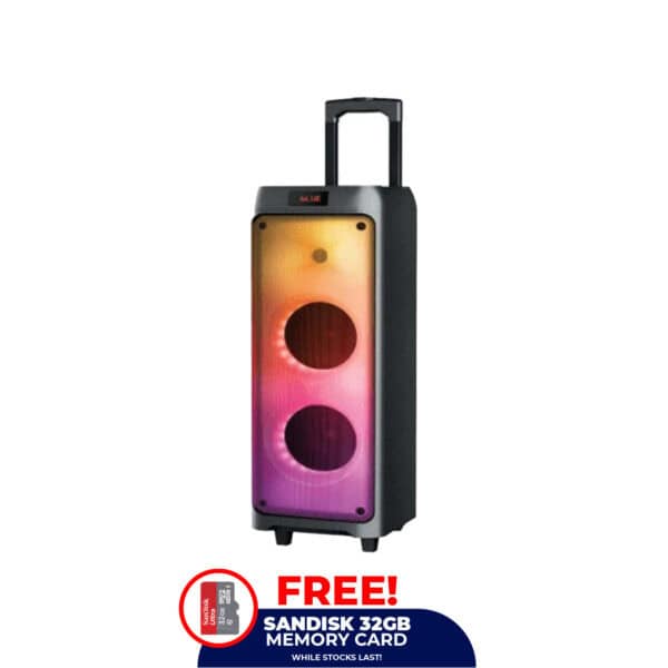 JVC  2 x 6.5" Bluetooth Trolley Speaker - XS-N5212PB