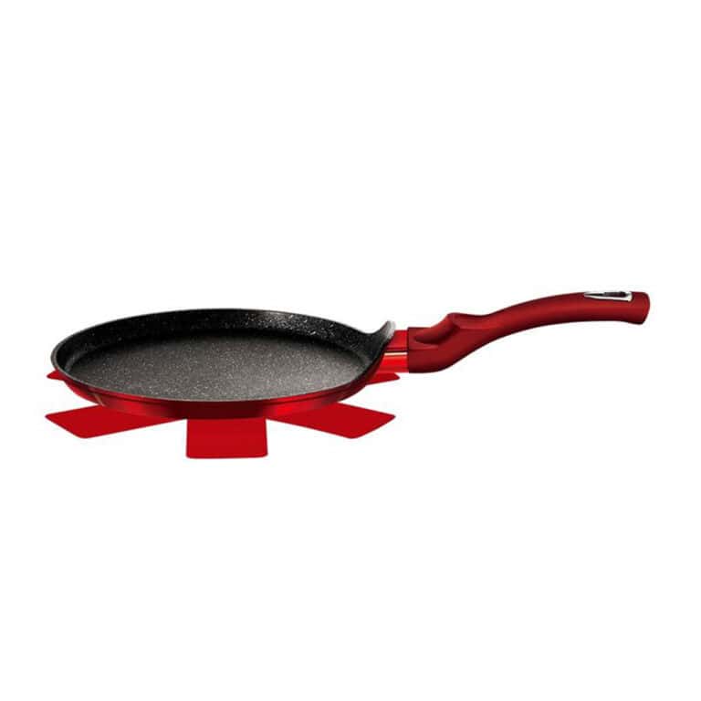 Berlinger Haus - 25CM Marble Pancake Pan Burgundy
