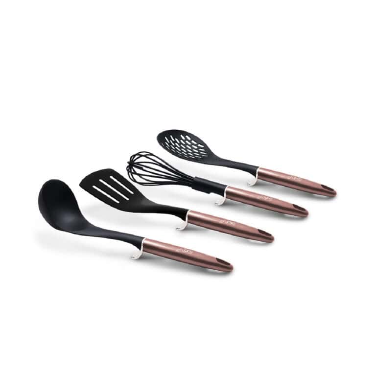 Berlinger Haus - 4PC Nylon Utensil Set Rose Gold
