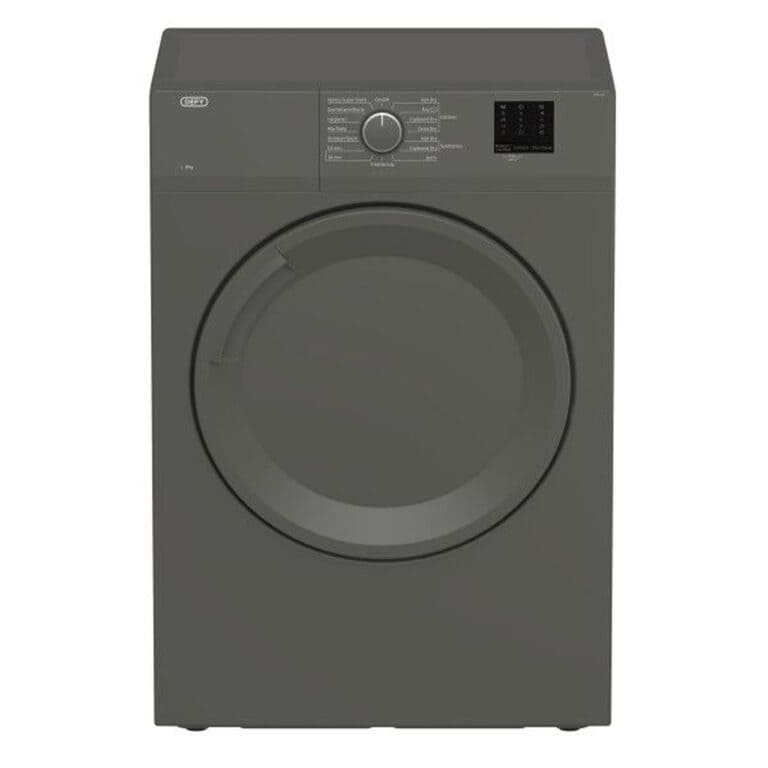 Defy - 8kg Tumble Dryer Metallic