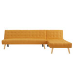 3 Seater L-Shaped Sofa Bed - Multiple Colours