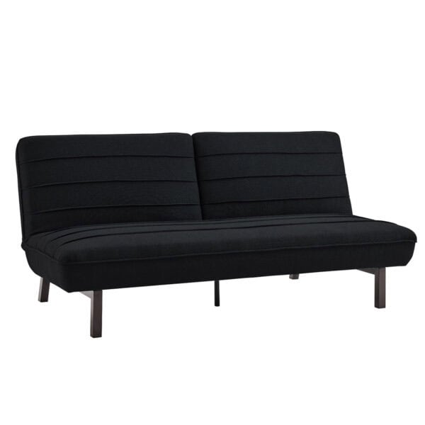 3 Seater Sofa Bed - Black