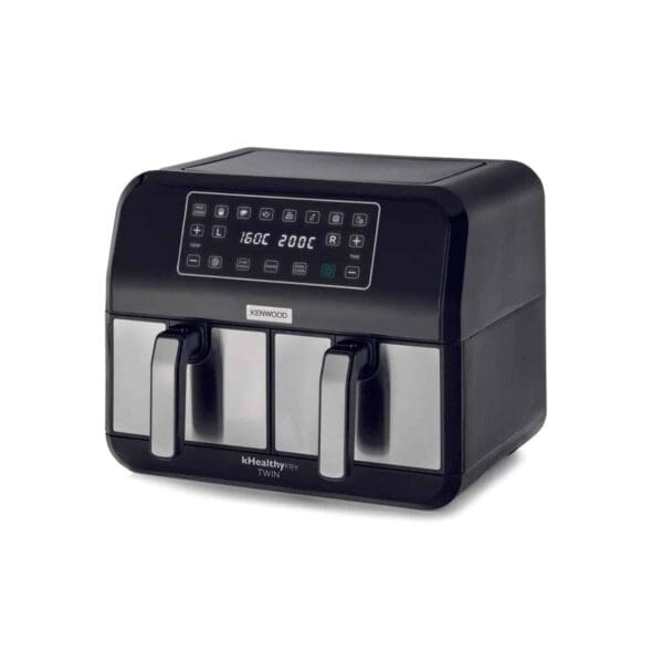 Kenwood - 8L kHealthyFry Dual Air Fryer - HFM75.000MB
