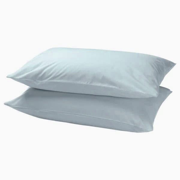 Horrockses Continental Pillowcase 180TC - Duck Egg