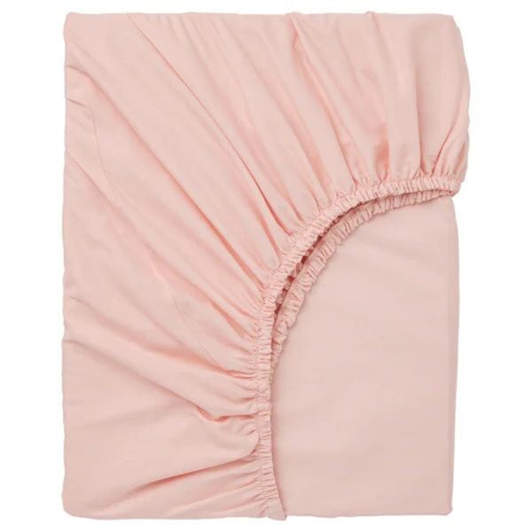 Horrockses Single Fitted Sheet 180TC - Blush