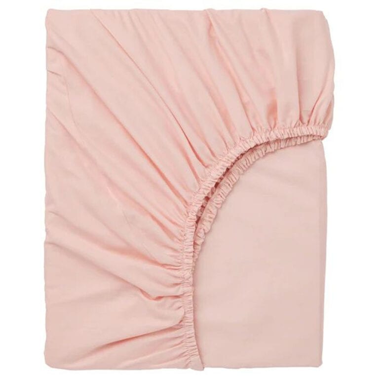 Horrockses Single Fitted Sheet 180TC - Blush