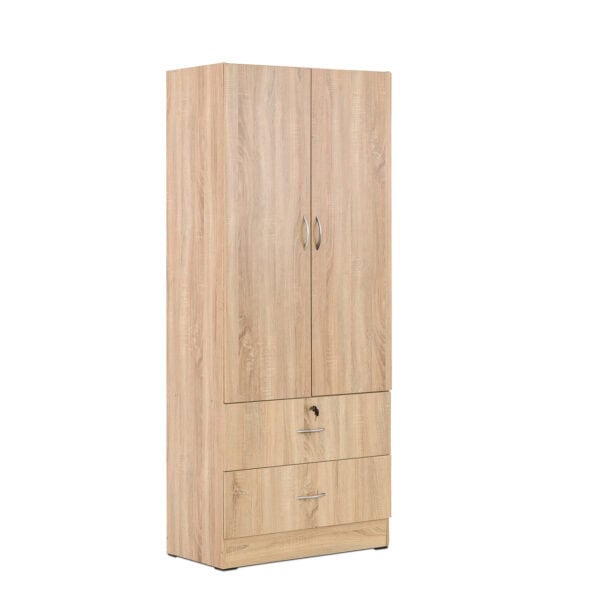 2 Door Wardrobe - Sonama Oak