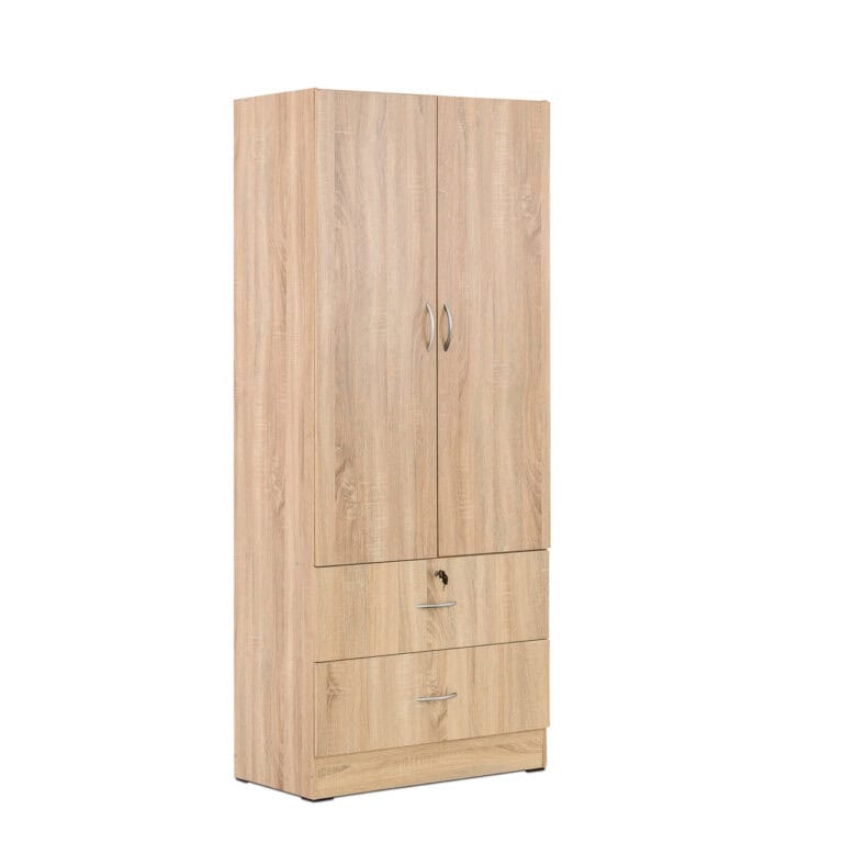 2 Door Wardrobe - Sonama Oak