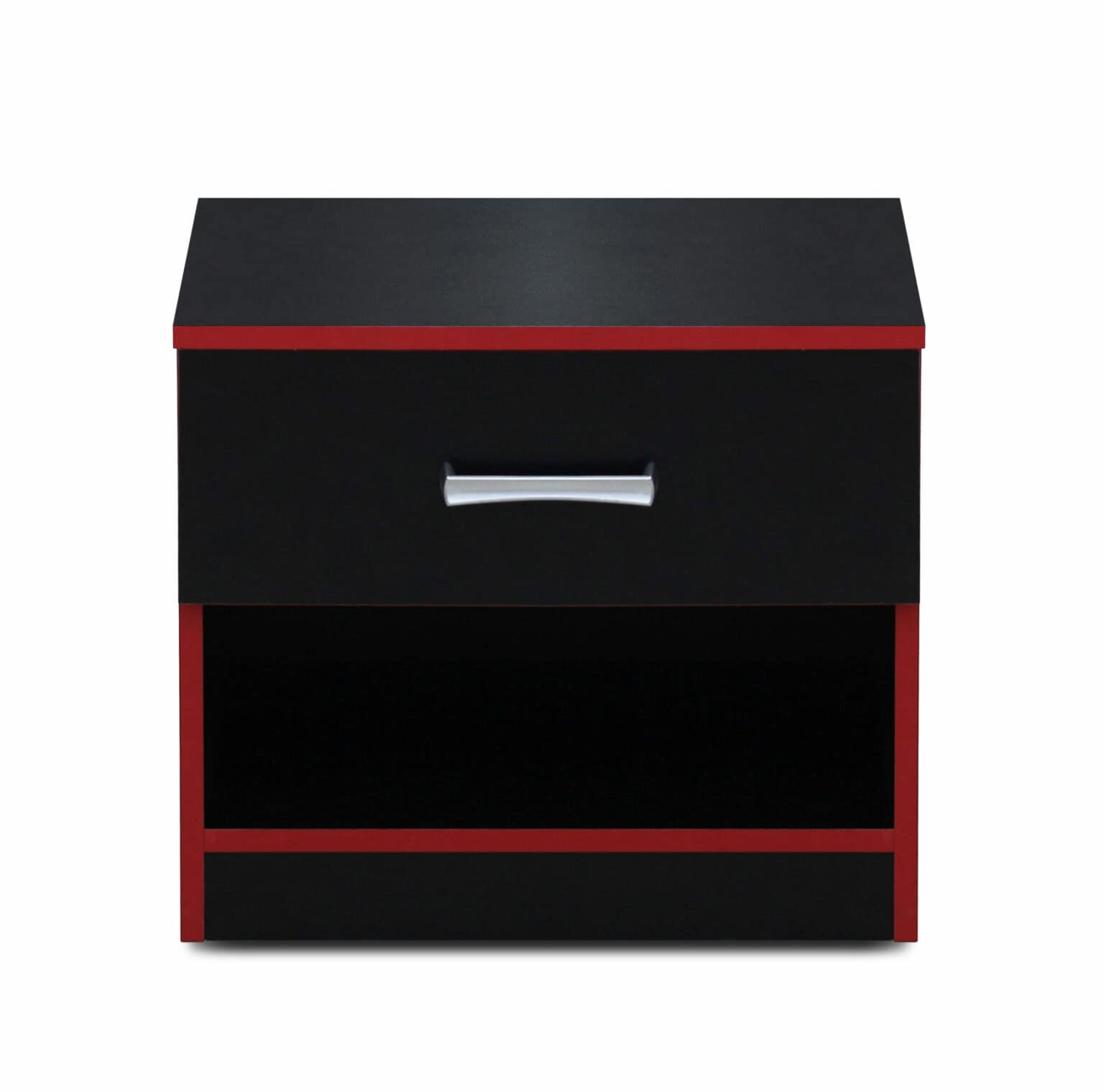 Nightstand - Black and Red