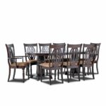 Dining Set 1+8 - Cappuccino