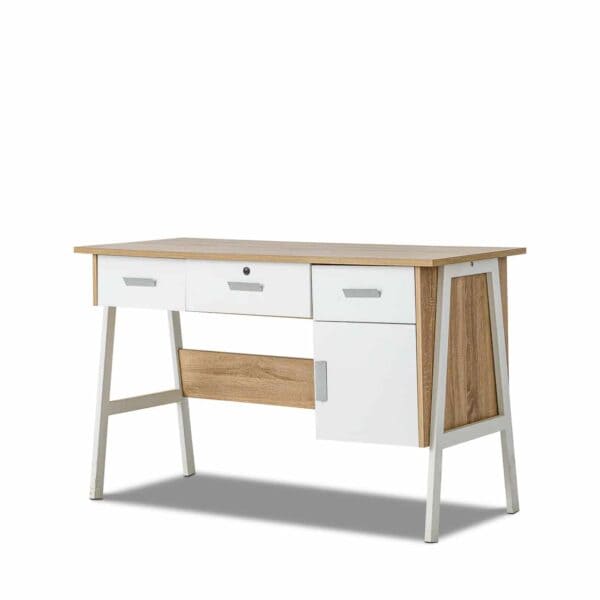 Study Desk with 3 Drawers