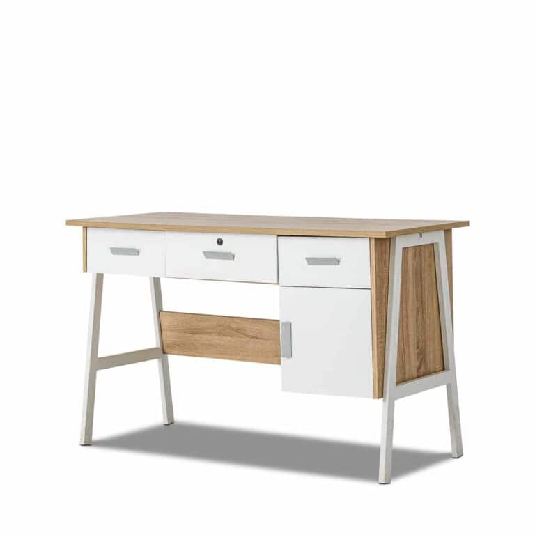 Study Desk with 3 Drawers