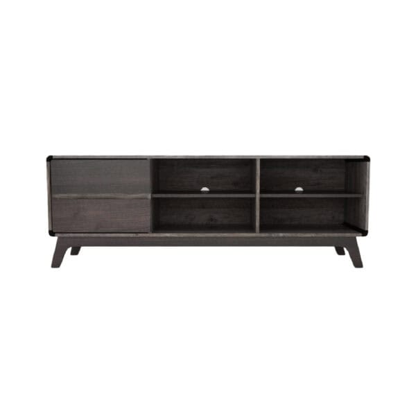 Plasma Wooden Stand - Sonama Oak + Snow White