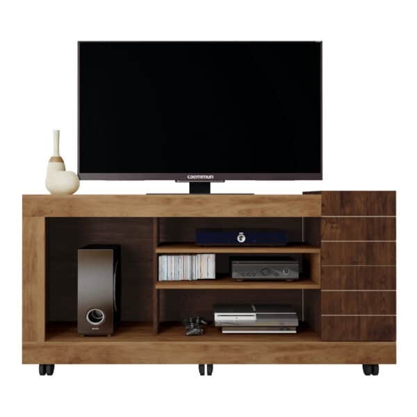 Goya Tv Stand - Buriti/Havana