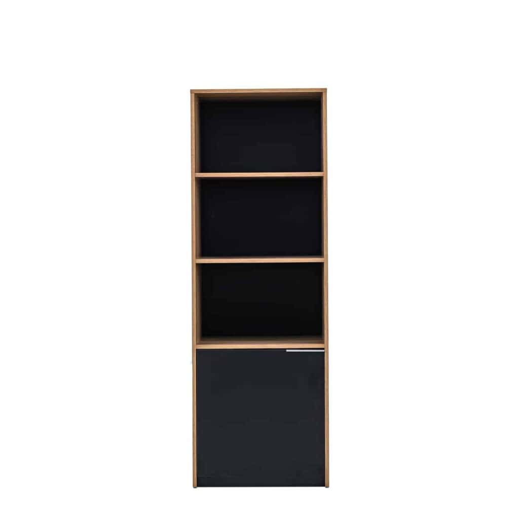 Recta High Cabinet - Black TX - Lamina Mel