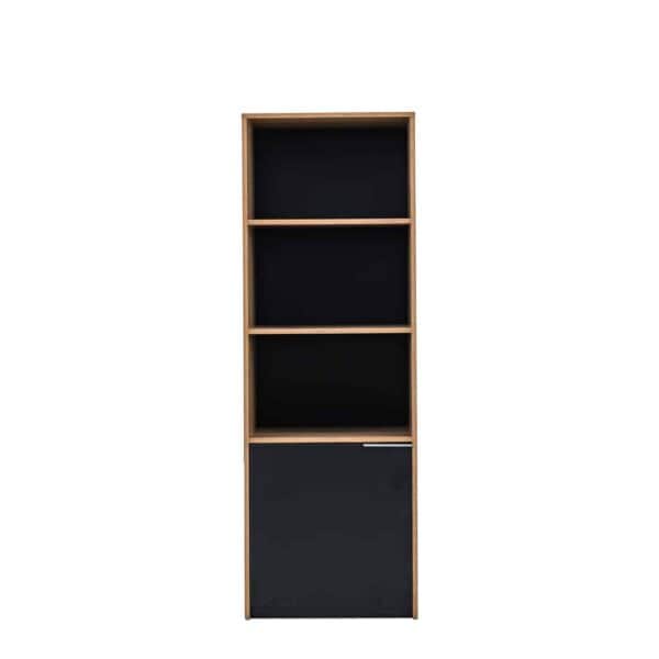 Recta High Cabinet - Black TX - Lamina Mel
