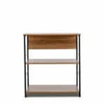 Bookshelf - Black TX - Lamina Mel