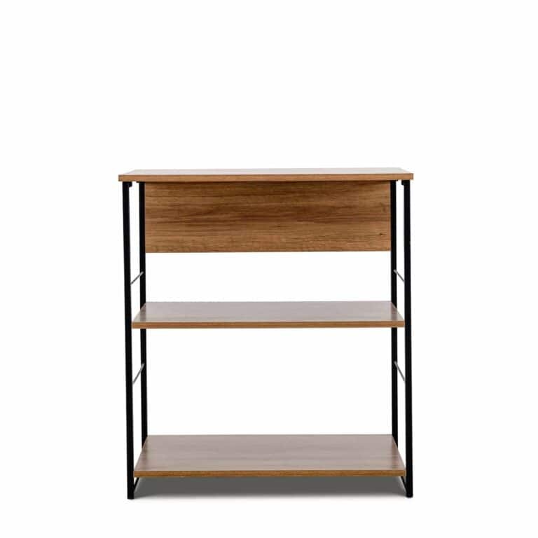 Bookshelf - Black TX - Lamina Mel