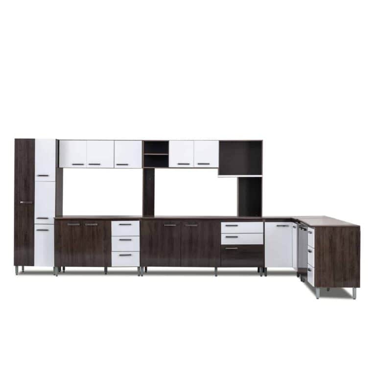 Brazil Kitchen Combination Set (6 In 1) - Arezo - White