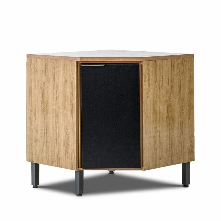 Bottom Corner Unit Nogueira - Black