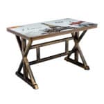 Dining Table Glass Top - Paris Picture