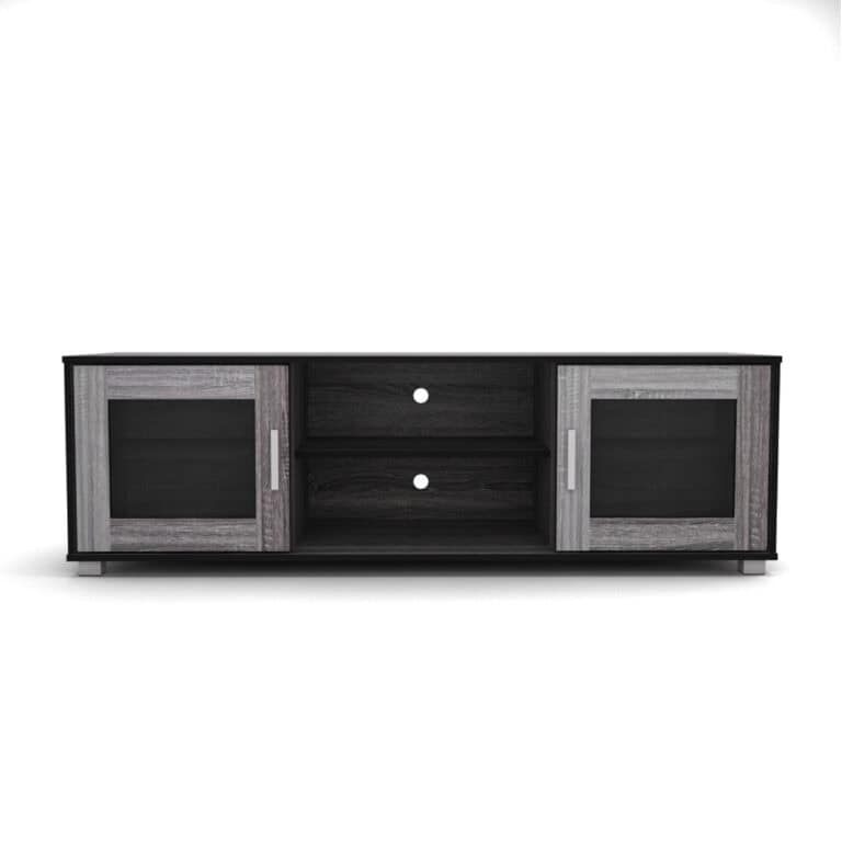 TV Cabinet - Black Oak