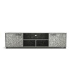 TV Cabinet - Black Marble