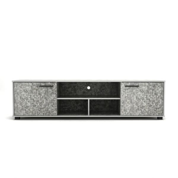 TV Cabinet - Black Marble