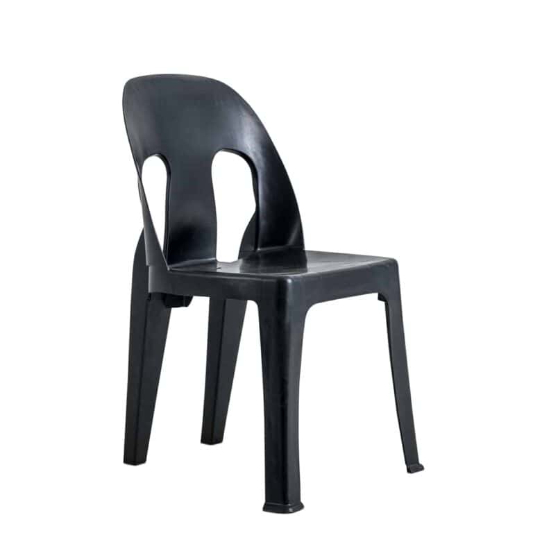 Plastic Party Chair - Black