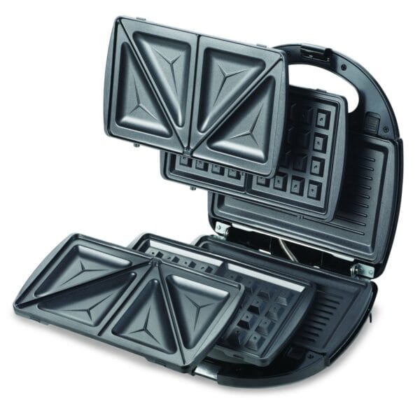 Kenwood - Accent 3-In-1 Sandwich Maker - SMM01.A0BK