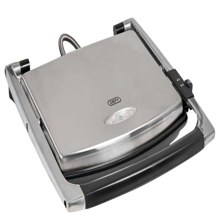 Defy - 4 Slice Stainless Steel Sandwich Press