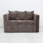 Lounge Suite Oxford 2 Seater Couch - Brown