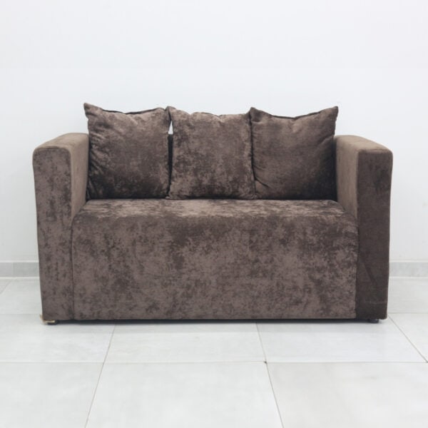 Lounge Suite Oxford 2 Seater Couch - Brown