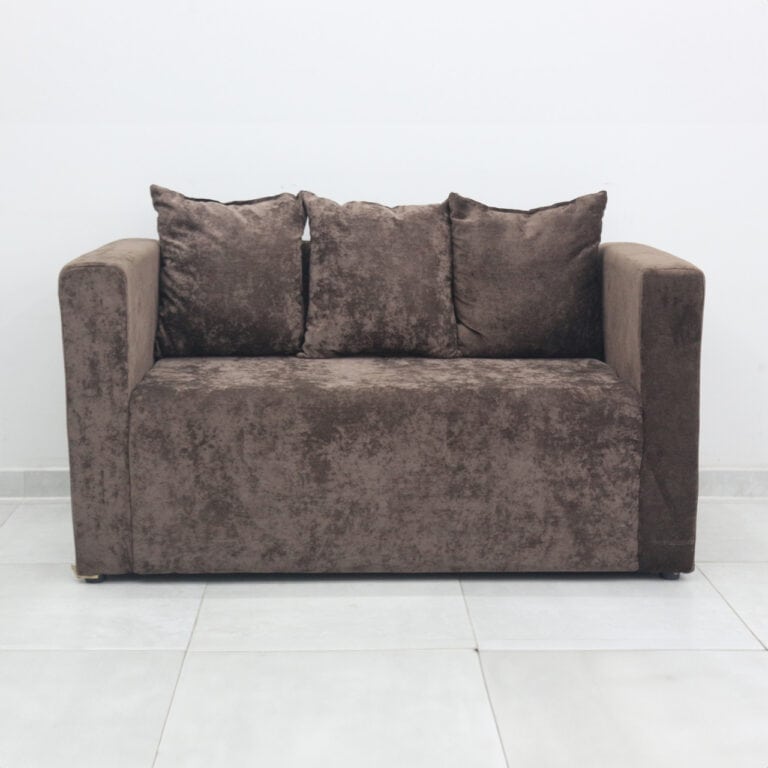 Lounge Suite Oxford 2 Seater Couch - Brown