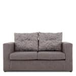 Lounge Suite Flavio 2 Seater Couch - Brown