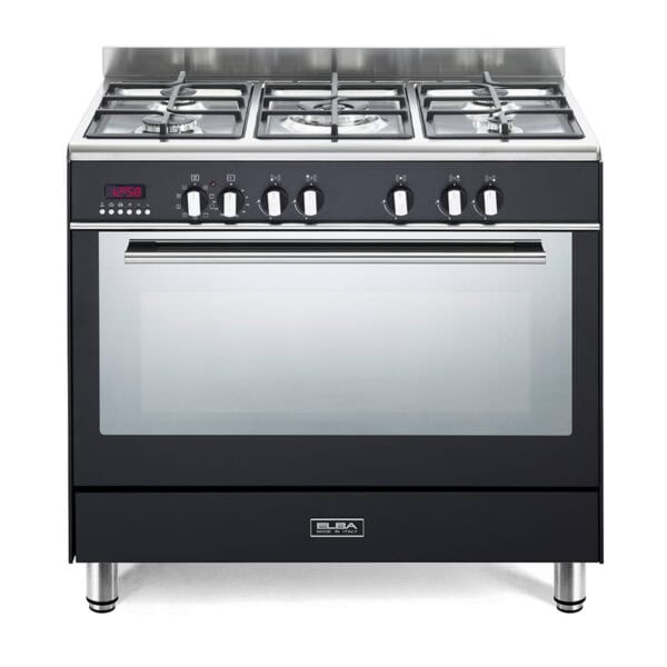 ELBA - 90cm Fusion 5 Burner Gas/Electric Cooker - 9FX827B