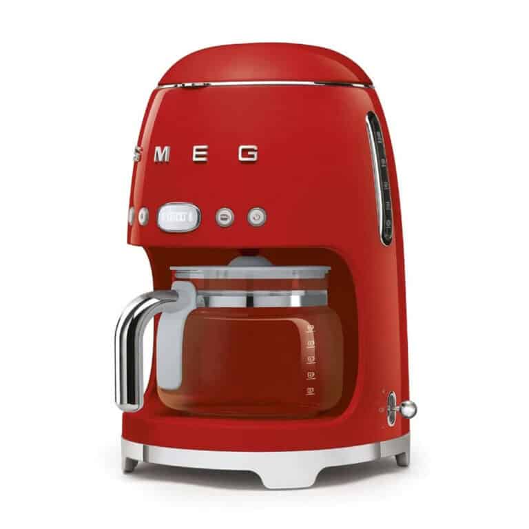Smeg - 50's Retro Style Filter Coffee Machine (Red) - DCF02RDSA