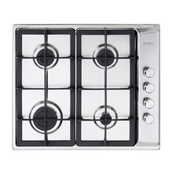 Elba - 60cm Stainless Steel Gas Hob - EES65-450XN