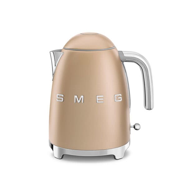 Smeg - Retro Cordless Kettle 1.7 Litre Matte Champagne - KLF03CHMSA