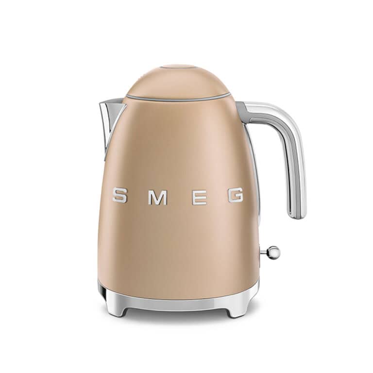Smeg - Retro Cordless Kettle 1.7 Litre Matte Champagne - KLF03CHMSA