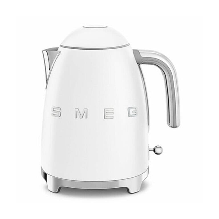 Smeg - Retro Cordless Kettle 1.7 Litre Matte White - KLF03WHMSA