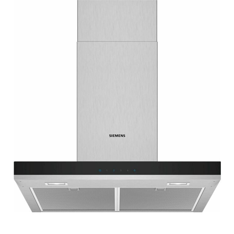 Siemens - iQ300 Wall-mounted Extractor Hood 60 cm Stainless steel - LC66BHM50