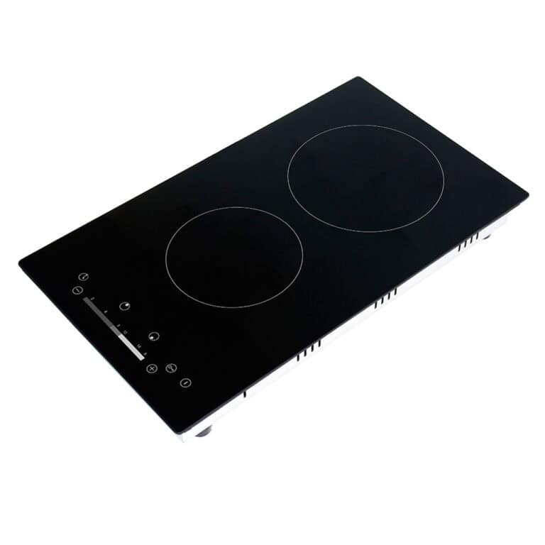 Elba - Electric 2 Burner Hob Vitroceramic Domino Glass - LT2-07