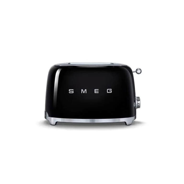 Smeg - 2 Slice Toaster (Black) - TSF01BLSA