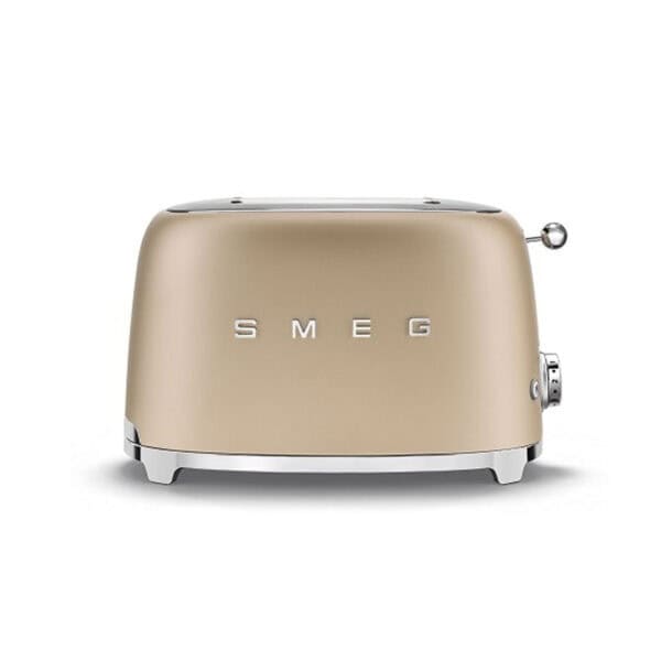 Smeg - 2 Slice Toaster (Matte Champagne) - TSF01CHMEU