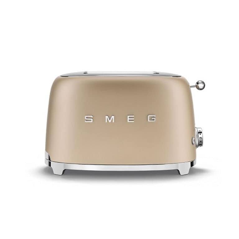 Smeg - 2 Slice Toaster (Matte Champagne) - TSF01CHMEU