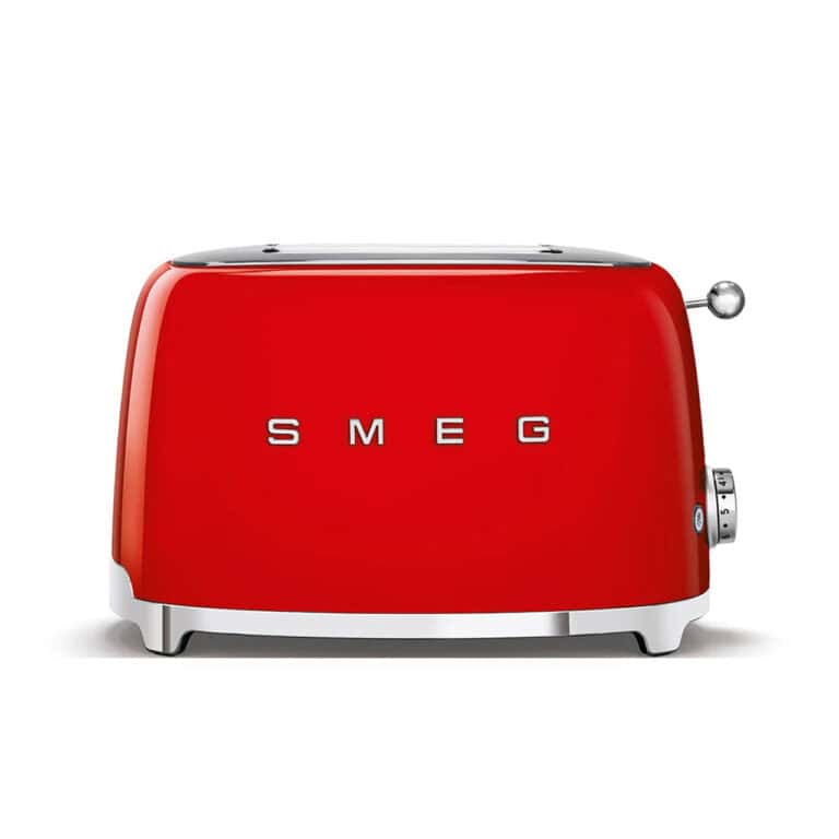 Smeg - 2 Slice Toaster (Red) - TSF01RDSA