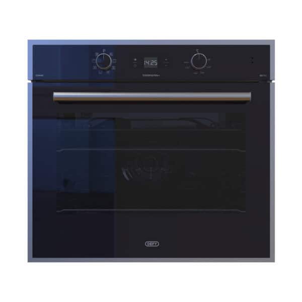 Defy - 70cm Gemini Thermofan+ Eye-Level Oven Black - DBO774